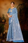 Blue Berry Vol 2 By Saroj Soft Cotton Rich Pallu Designer Sarees Wholesalers In Delhi

